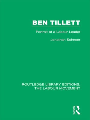 cover image of Ben Tillett